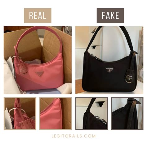 how to spot prada fake bag|Prada dust bag authentic.